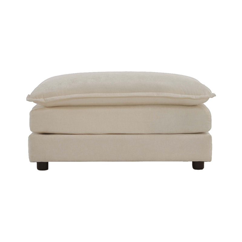 Repose-pieds en tissu chenille et repose-pieds, ajout polyvalent et élégant aux canapés 2, 3 et 4 places, parfait pour le confort et la décoration