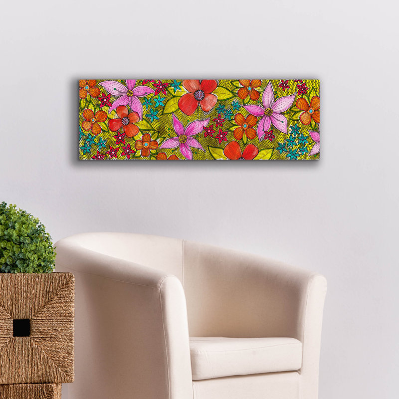 «Island Florals» par Hello Angel, art mural sur toile