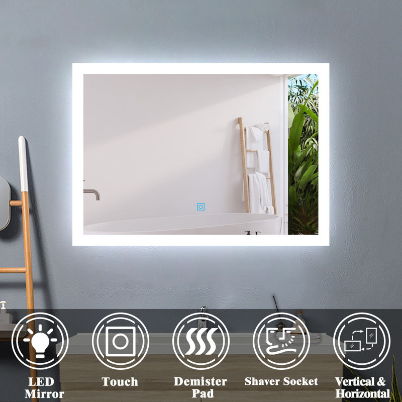 Aivery Rectangle Mirror, 50cm x 70cm