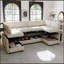Canapé confortable de style Mid-Century moderne avec rangement pour les petits espaces et les salons-1109354378