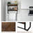 Sadiah 2 Piece Tiered Shelf with Towel Bar