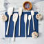 Ensemble de 5 spatules Flex-Core en silicone - blanc