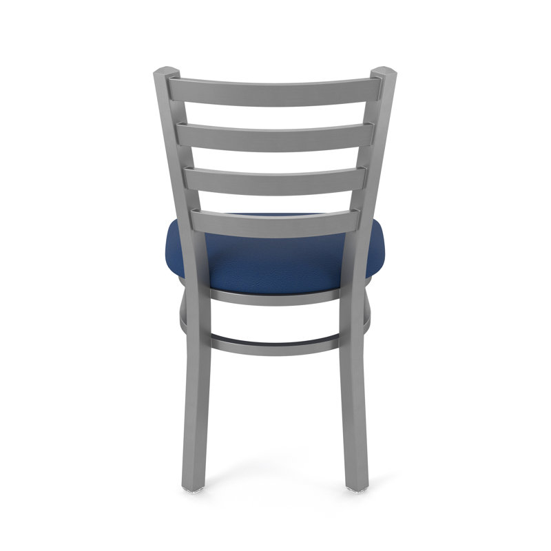 Chaise stationnaire Jackie, Vinyle - brise saphir