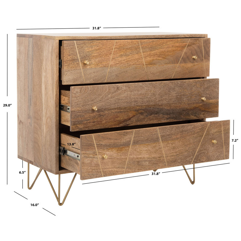 Commode 3 tiroirs Resch