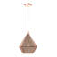 Luminaire suspendu géométrique 1 lumière Annalise-1753601
