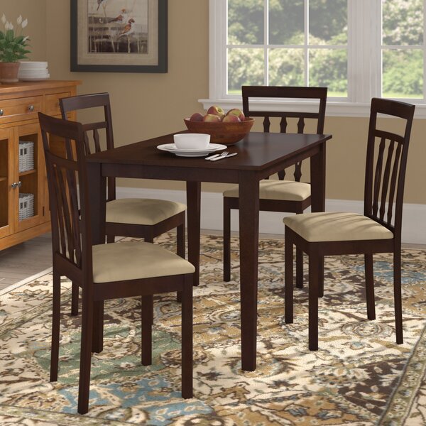 August Grove® Vivien 5 - Piece Dining Set & Reviews | Wayfair