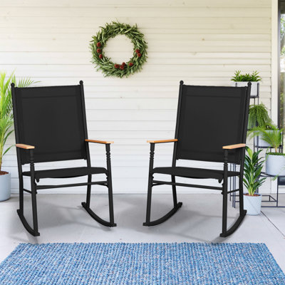 2 - Person Outdoor Patio Rocking Chairs