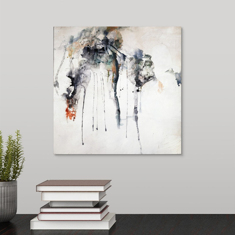 « étrange magic », peinture sur toile, Toile tendue, H 12 po x l 12 po x P 1,25 po