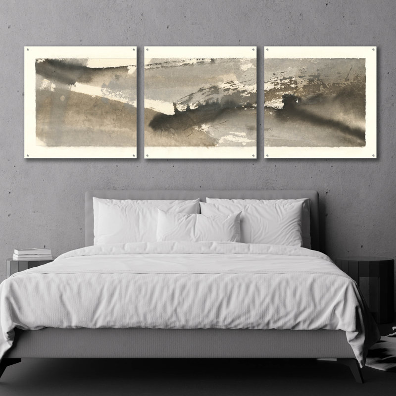 Epic Art «Brushscape II» par Chris Paschke, acrylique «Brushscape II» par Chris Paschke, H 36 po x l 108 po