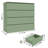 8 Drawer 41.3" W Wood Double Dresser-1868010390