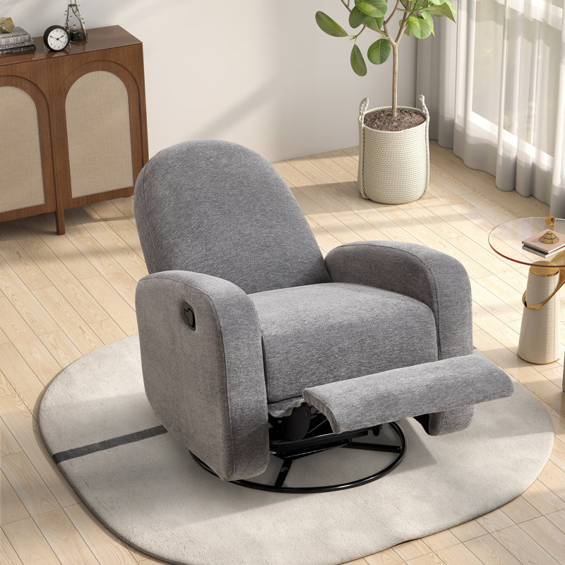 Fauteuil inclinable et pivotant l 32,7 po, Gray