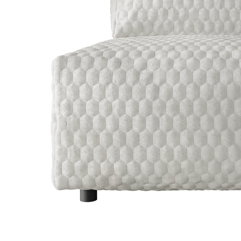 Fauteuil d'appoint Amos, Beige clair