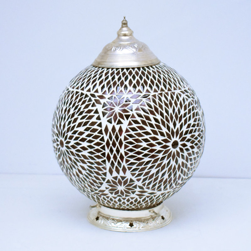 Chavarria Metal Table Lamp, Purple