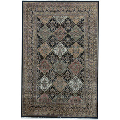 Gramercy Oriental Area Rug in Brown/Black