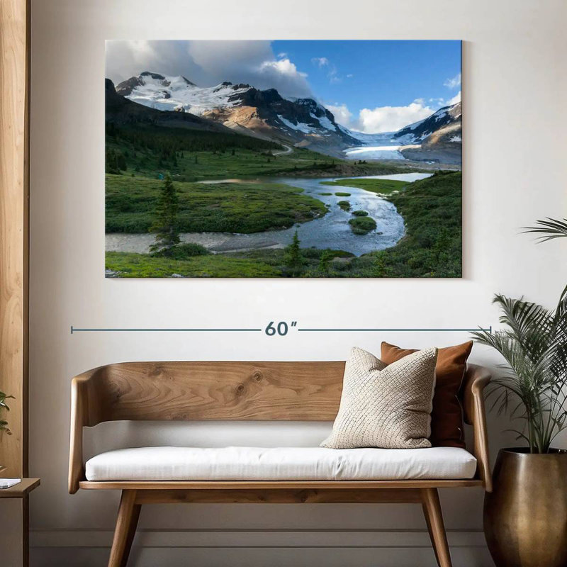 Glacier Athabasca, H 34 po x l 51 po
