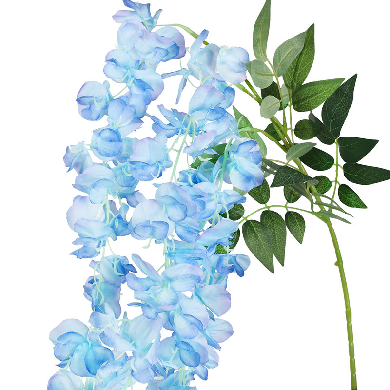 Longue tige de glycine suspendue, Bleu