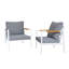 Chaise de patio avec coussins Haussman
