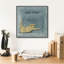  «Roll Over» par Alicia Ludwig, art mural sur toile, 18 po x 18 po