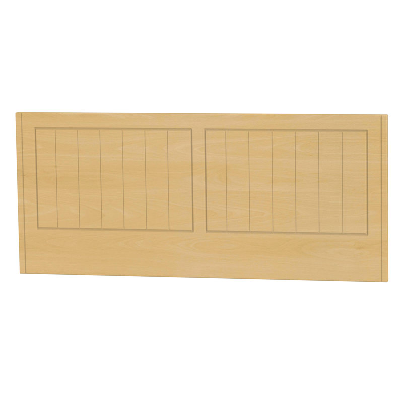 Fully Assembled Saxena Headboard, Small Double (4'), White