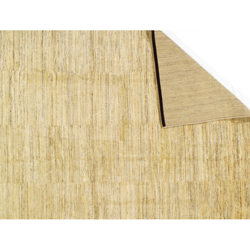 Pasargad Wool Area Rug in Ivory/Brown