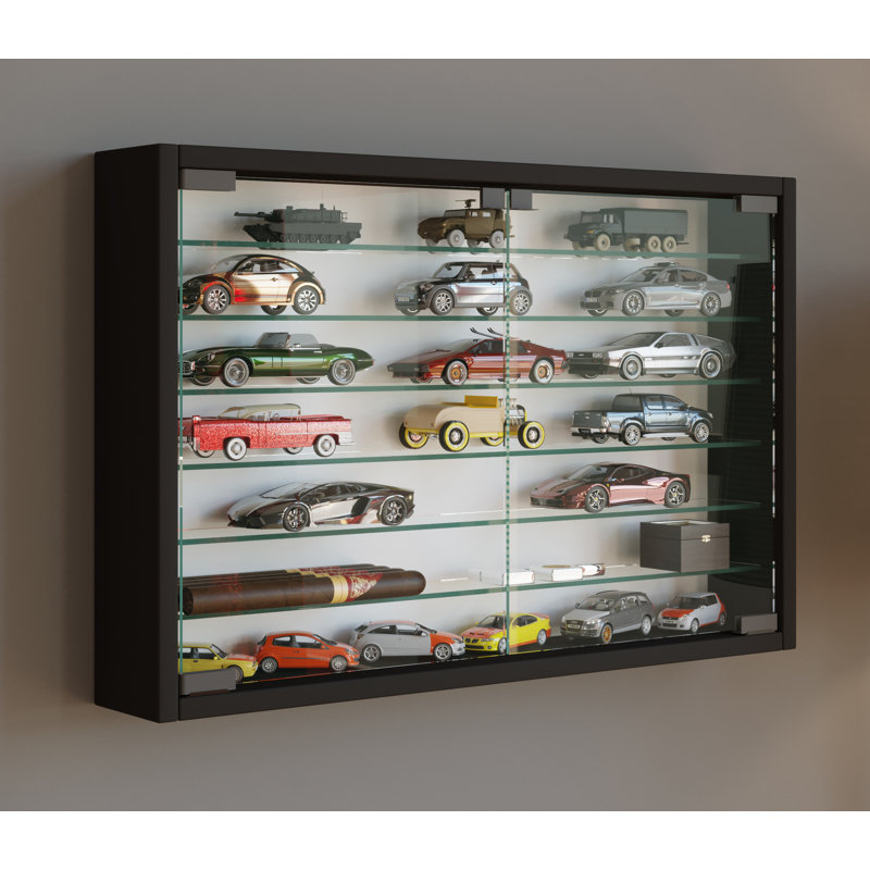 Necol Display Cabinet, Black