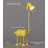 Whimsical Dog Sculpture Ambient Floor Ornament