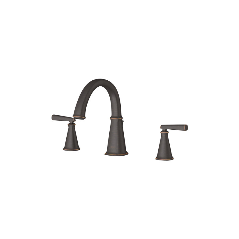 Edgemere 2 Handle Deck Roman Tub Faucet, Legacy Bronze
