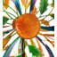 Colorful Tail Feathers Dual-Rotor Metal Wind Spinner
