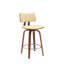 Tabouret pivotant en bois massif Aylis-1076600501-1076600502-1076600503