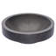 Eden Bath 17'' Black Stone Circular Bathroom Sink