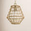 Luminaire suspendu géométrique à cage 1 lumière Moriann