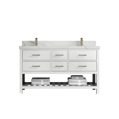 Ensemble de meuble-lavabo double 60 po Parker