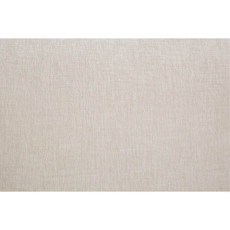Méridienne surdimensionnée de 51 po avec repose-pieds et chenille douce rembourrée avec rangement, Beige