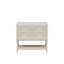Ensemble de meuble-lavabo 36 po avec ensemble de meuble-lavabo, lavabo en céramique encastré, ensemble de meuble-lavabo autoportant avec 4 tiroirs, armoire de salle de bain avec cadre en bois massif, beige