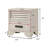 Nightstand Bedside Table With Drawer