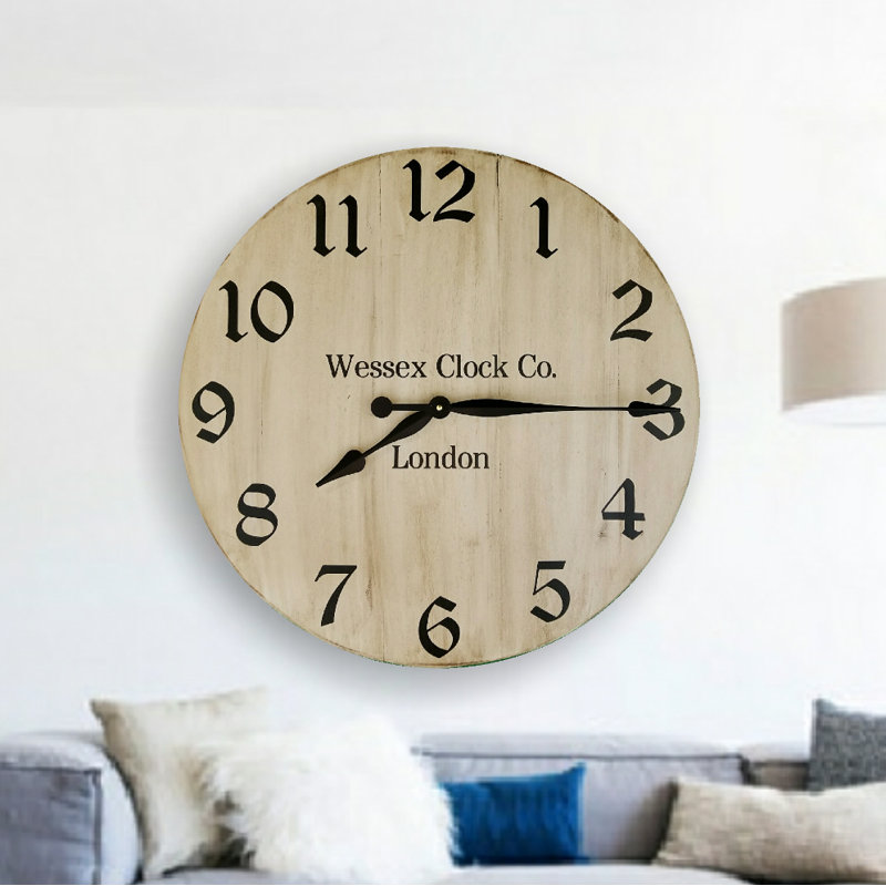 Horloge murale surdimensionnée Kimpel, Grand