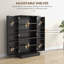 Pantry Cabinet With Adjustable Shelves, Doors