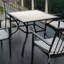 Table de bar d'extérieur carrée L 35 po x l 35 po interne-1563323574