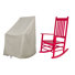 Chaise berçante d'extérieur avec housse de chaise berçante Emjay