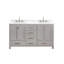 Souther 60" Double Bathroom Vanity with Top-1590119315-1590119317