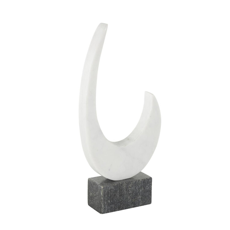 Sculpture en marbre Cole et Grey