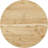 Ash Round Solid Wood Top Dining Table