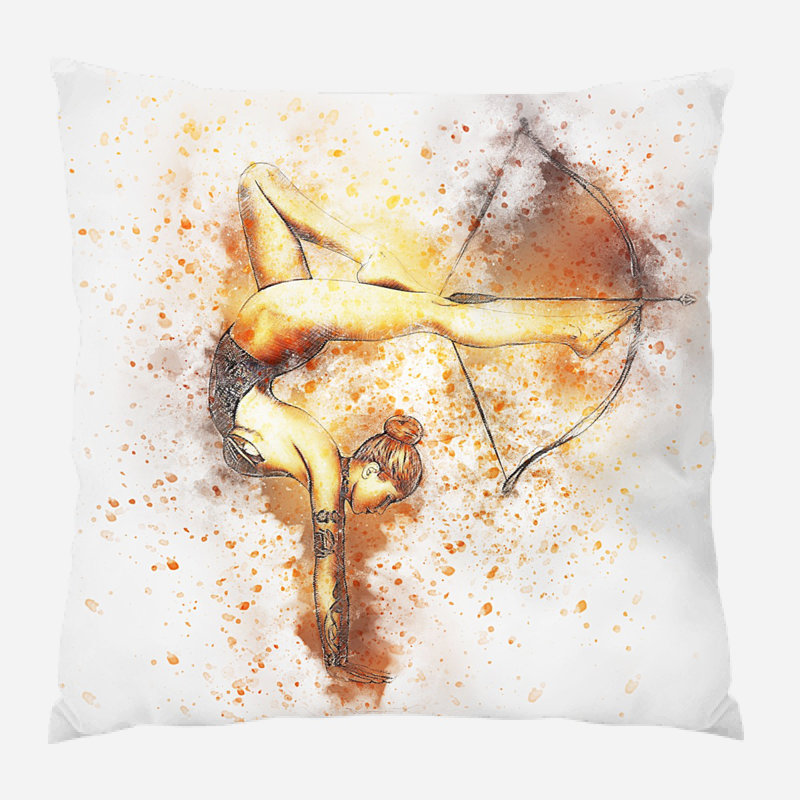Coussin de fille fille Reichard, Microsuède, Intérieur