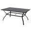 Alyah Rectangular 7 - Piece 6 - Person 152 cm L Rectangular Outdoor Dining Table Set