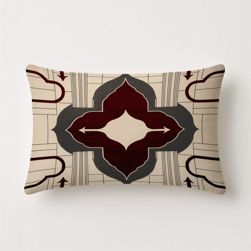 Precision Pulse Indoor And Outdoor Throw Pillow, Rectangle 14"H x 20"W