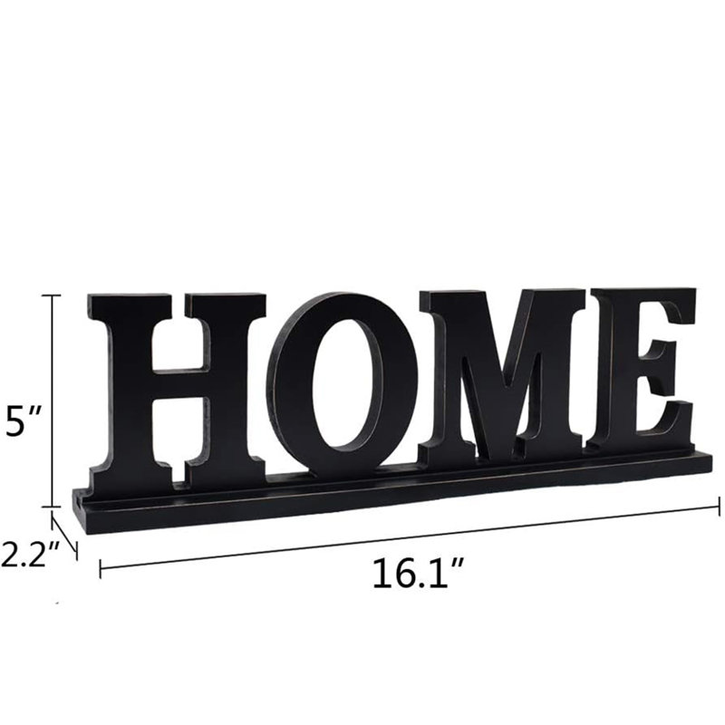 Parkison Text & Numbers Letter Block