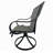 Deko Living 4 Place Seating Outdoor Patio Dining Table and Swivel Chairs Set