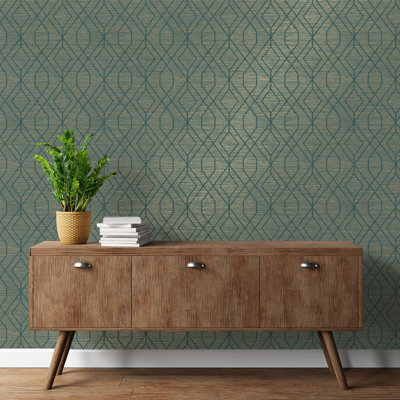 Aluta Trellis Wallpaper