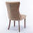 Tufted Solid Wood Velvet Upholstered Dining Chair-883621109