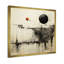 «Gray and Black Fantasy Horizon», reproduction d'art sur toile abstraite-1286662500-1286662510